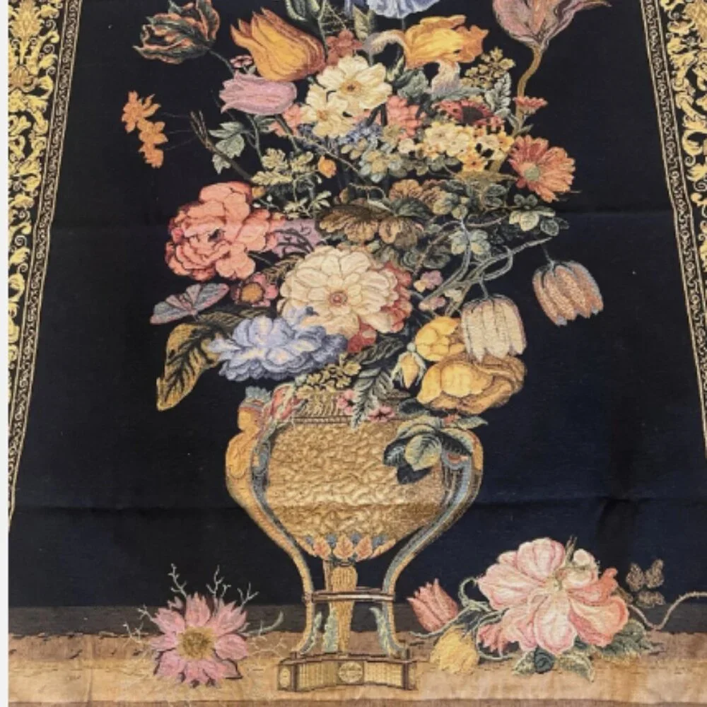 Heavy Flemish Tapestry. 36.5 X 49.5. 4